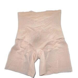 Honeylove NWT Silhouette High Waist Short 3X Shapewear Sand Color Smoothing